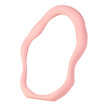 Ogledalo za šminku neregularnog oblika s dizajnom oblaka, može stajati ili visjeti, sklopivi dizajn.
