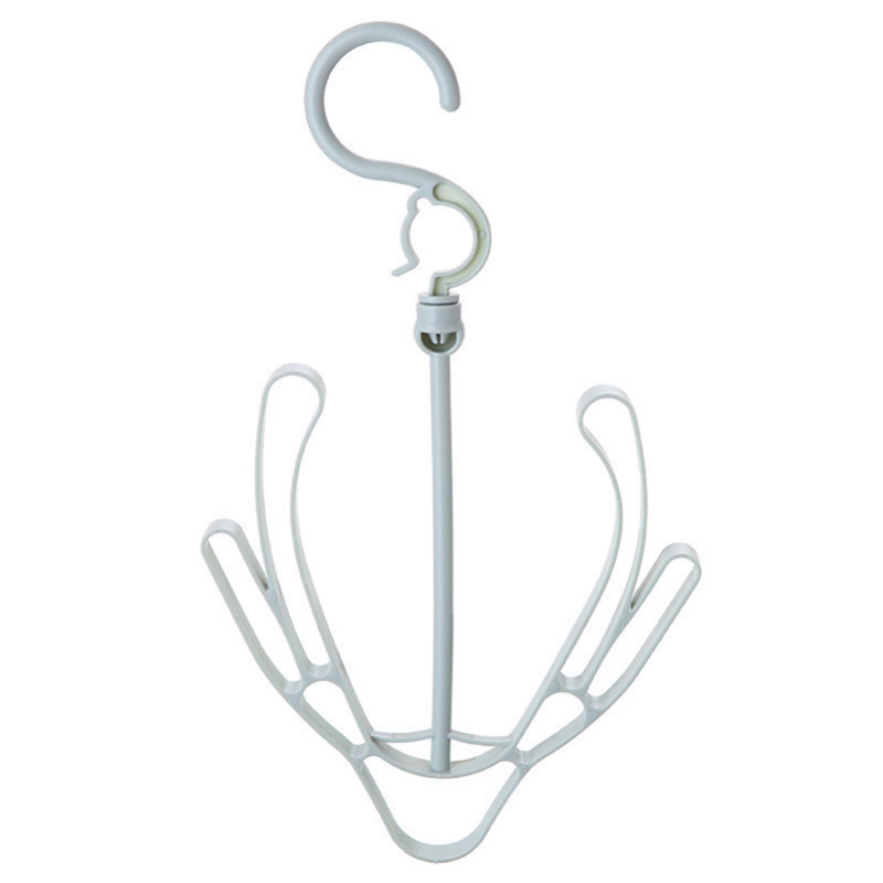 Stalak za sušenje cipela na balkonu s dvostrukim kukama, višenamjenska vješalica za cipele