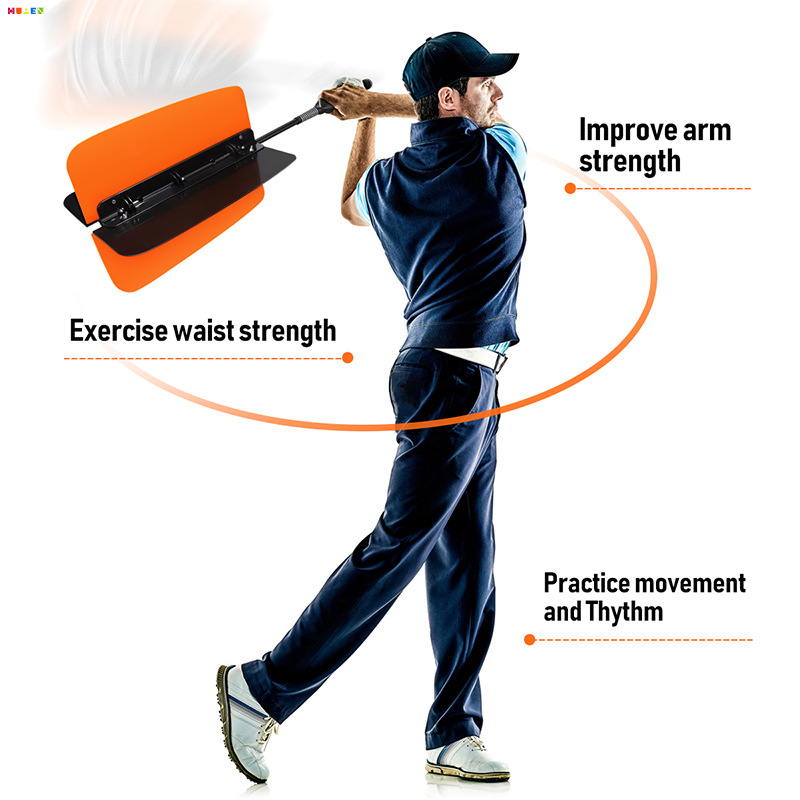 Golf trenirac s vjetrom za jačanje ruku i golf trening