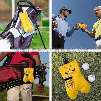 Torba za golf lopte s zaštitnim pokrovom, prenosna vrećica za pohranu i dodaci za lopte