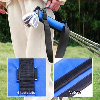 Golfová taška pre mužov a ženy, prenosná cestovná taška na golfové palice, mini golfová taška, kompaktný batoh