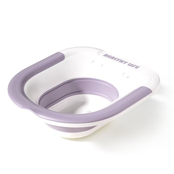 Sklopivi bidet bazen za postporođajnu njegu i medicinsko namakanje, toaletnog stila osobne higijene, 40×34 cm, TPE