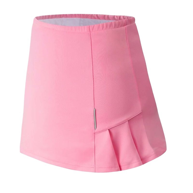 Fustă-skort sport feminină cu shorturi integrate — uscare rapidă, respirabilă, opacitate; pentru badminton și tenis, potrivită pentru yoga, fitness, alergare și reprezentații de dans.