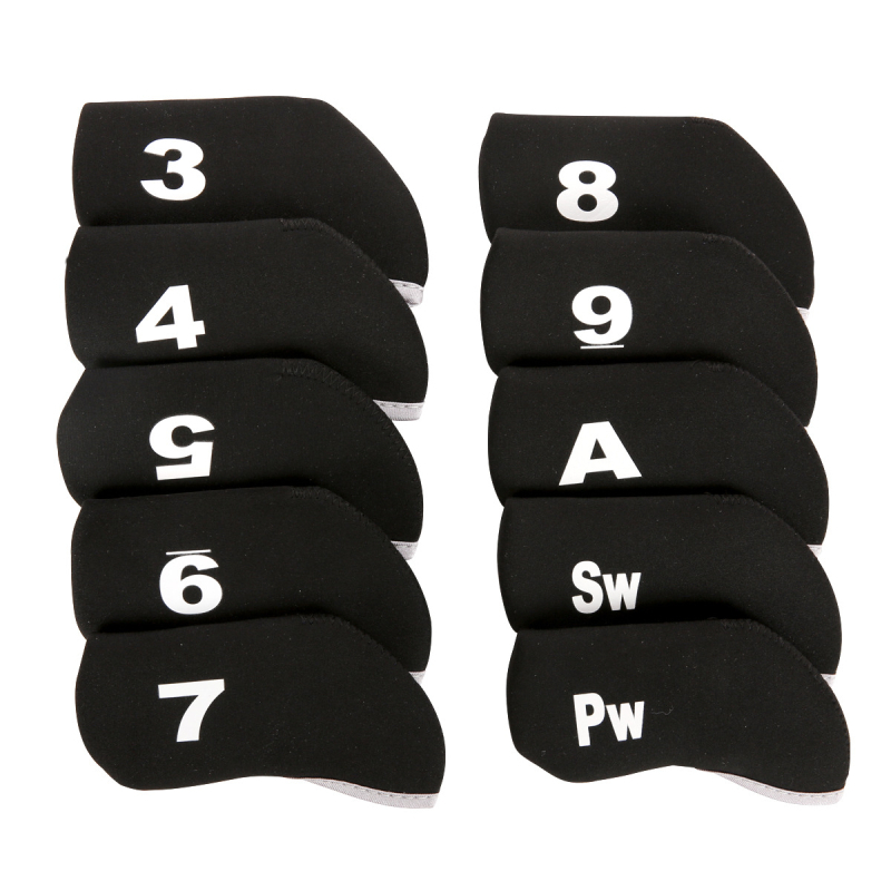 10 kom gumenih navlaka za golf palice (železne) s dvostrukim otiskom logotipa