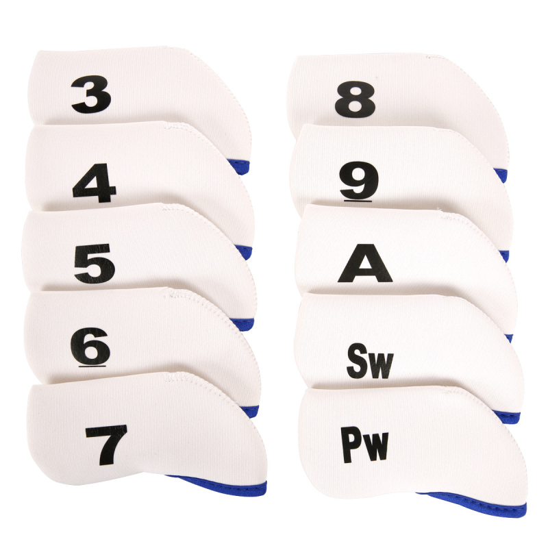10 kom gumenih navlaka za golf palice (železne) s dvostrukim otiskom logotipa