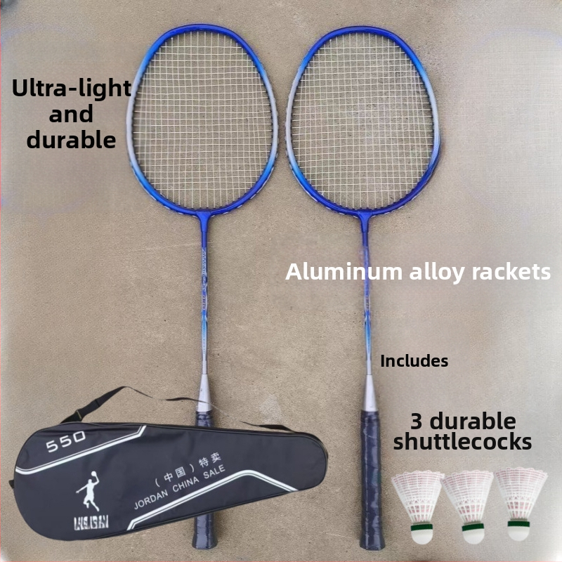 Raketa za badminton od aluminijskog legura – lagana, izdržljiva, pogodna za učenike i odrasle