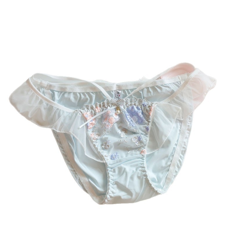 Nove ženske gaćice od Ice Silk, velike veličine, prozračne šortkice s cvjetnim uzorkom