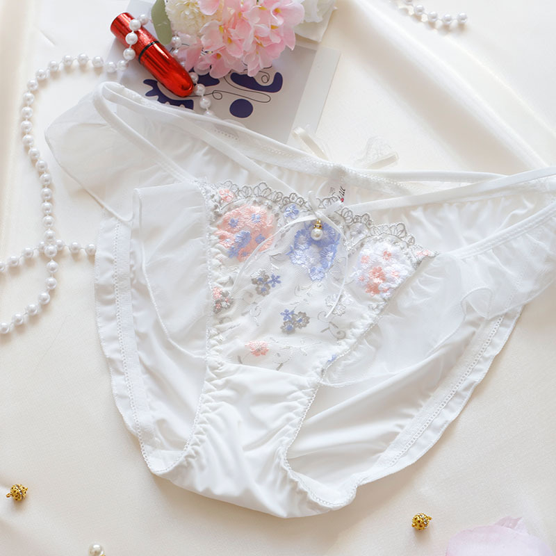 Nove ženske gaćice od Ice Silk, velike veličine, prozračne šortkice s cvjetnim uzorkom