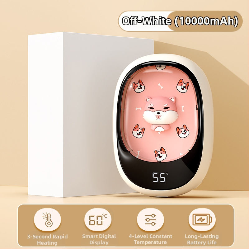 Korgi ohrievač rúk a USB power banka, 2-v-1, mini ohrievač rúk