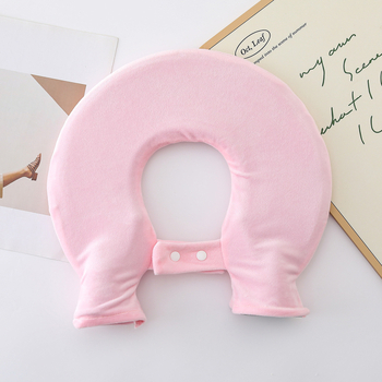 Sak za toplu vodu napunjen vodom s U-oblikom potpore za vrat – za ramena, vrat i glavu – deblji, otporan na probijanje, jastuk za vrat u stilu šala