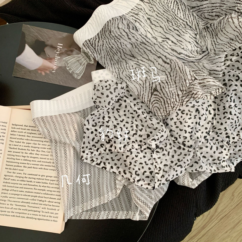 Hijaluronska kiselina, muške bokserice, Ice Silk, 10A antibakterijske, srednji pojas, bez šavova, brzo se suše, ultra tanke, boxer gaće