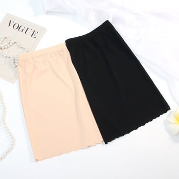 Bešivne ženske sigurnosne šorcice, neprozirne, Ice Silk, lagano ljeto, plus veličina, boxer šorc