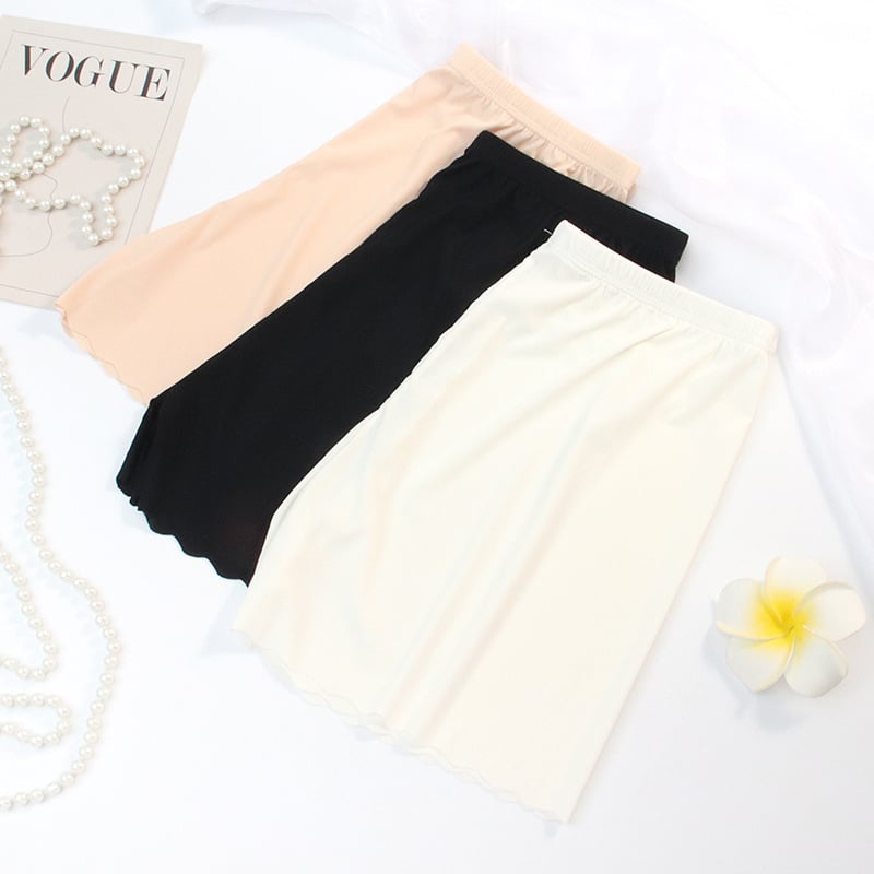 Bešivne ženske sigurnosne šorcice, neprozirne, Ice Silk, lagano ljeto, plus veličina, boxer šorc