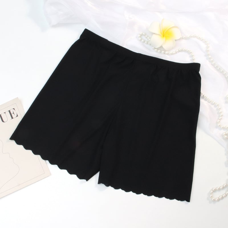 Bešivne ženske sigurnosne šorcice, neprozirne, Ice Silk, lagano ljeto, plus veličina, boxer šorc
