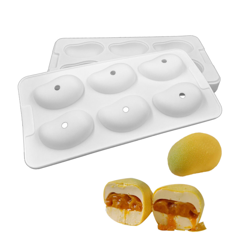 3D kalup za mango mousse tortu, silikon kalup za pečenje
