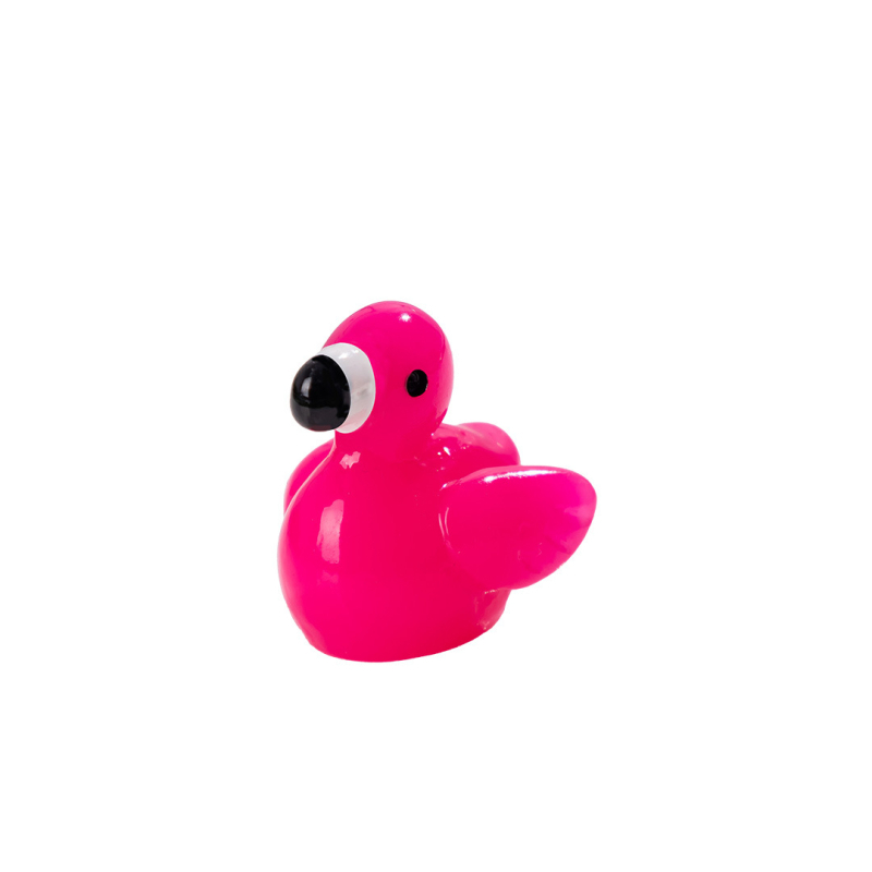 Figura od smole: simpatični flamingo, mali dekorativni predmet za stol, DIY dodatak