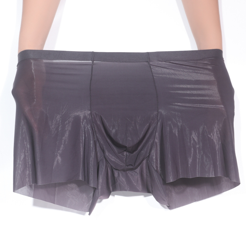 Muške bezšivne gaćice od ice silk – tanke, prozirne i sjajne