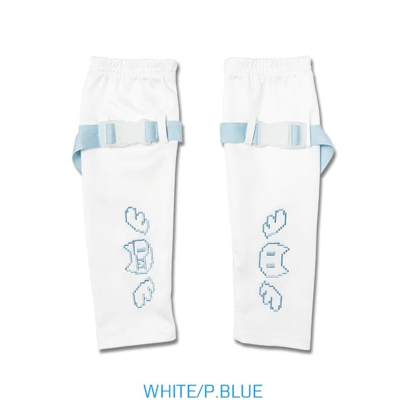 Japanski stil subkulture zaštitne rukavice za sunce za ljeto, crno-bijele pamučne, kratki rukavi, unisex verzija za učenike