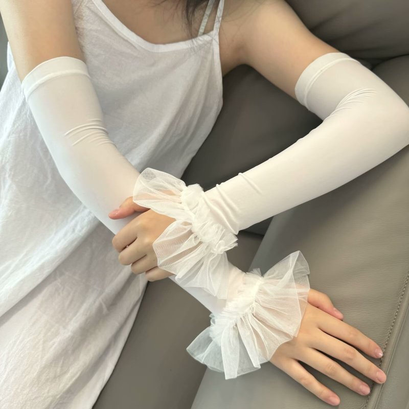 Ljetne čipkaste rukave za zaštitu od sunca za žene – elegantne i svestrane za vožnju
