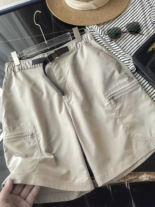 Vodootporne, brzo sušeće casual radne šorceve, opuštenog kroja, unisex, cargo stil