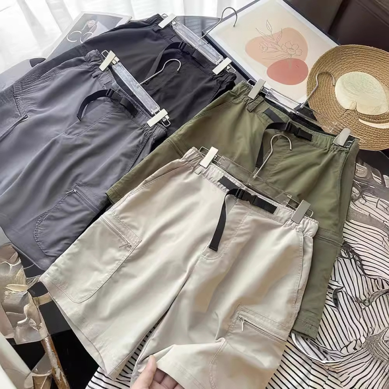 Vodootporne, brzo sušeće casual radne šorceve, opuštenog kroja, unisex, cargo stil