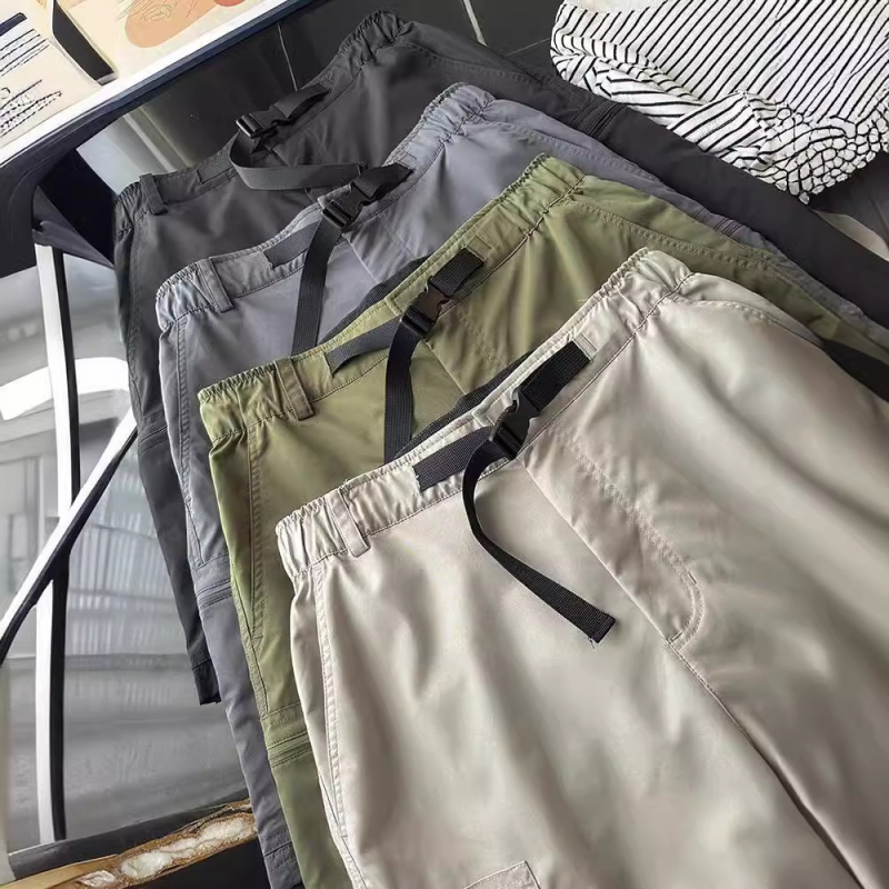 Vodootporne, brzo sušeće casual radne šorceve, opuštenog kroja, unisex, cargo stil