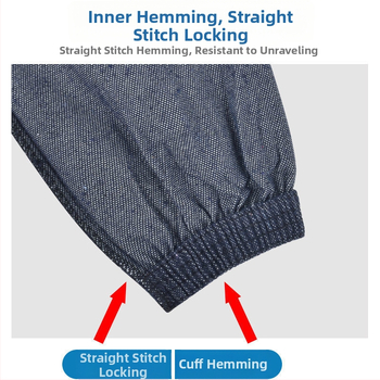 Zaštitne navlake za rukave od denima za posao, unisex, otporne na habanje, produžene i široke, za jesen i zimu