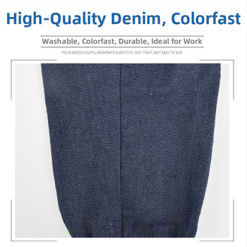 Zaštitne navlake za rukave od denima za posao, unisex, otporne na habanje, produžene i široke, za jesen i zimu