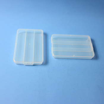 Prozirna plastična organizator kutija s fiksnim pretincima za gumbe, perlice, nakit, kozmetiku i ribolovne potrepštine