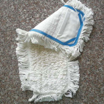 Klasična ravna glava mopa, zamjenski platneni dio za suho i mokro korištenje, upijajuća pamuk vlakna glave mopa i dodaci