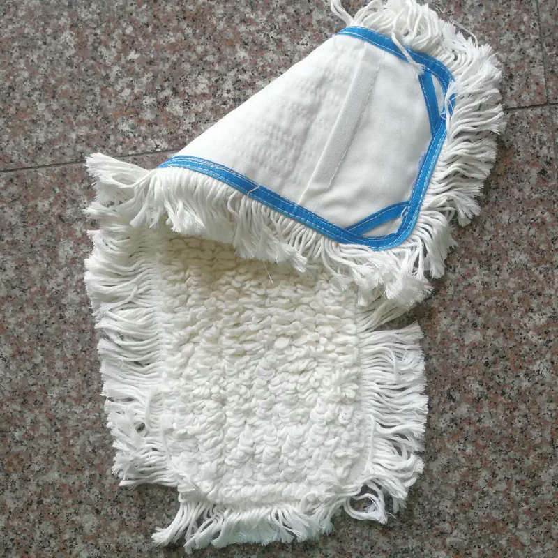 Klasična ravna glava mopa, zamjenski platneni dio za suho i mokro korištenje, upijajuća pamuk vlakna glave mopa i dodaci