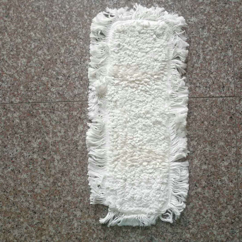 Klasična ravna glava mopa, zamjenski platneni dio za suho i mokro korištenje, upijajuća pamuk vlakna glave mopa i dodaci