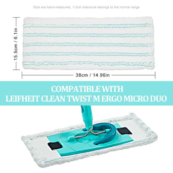 Zamjenski pokrov za krpu mop Leifheit Clean Twist M Ergo