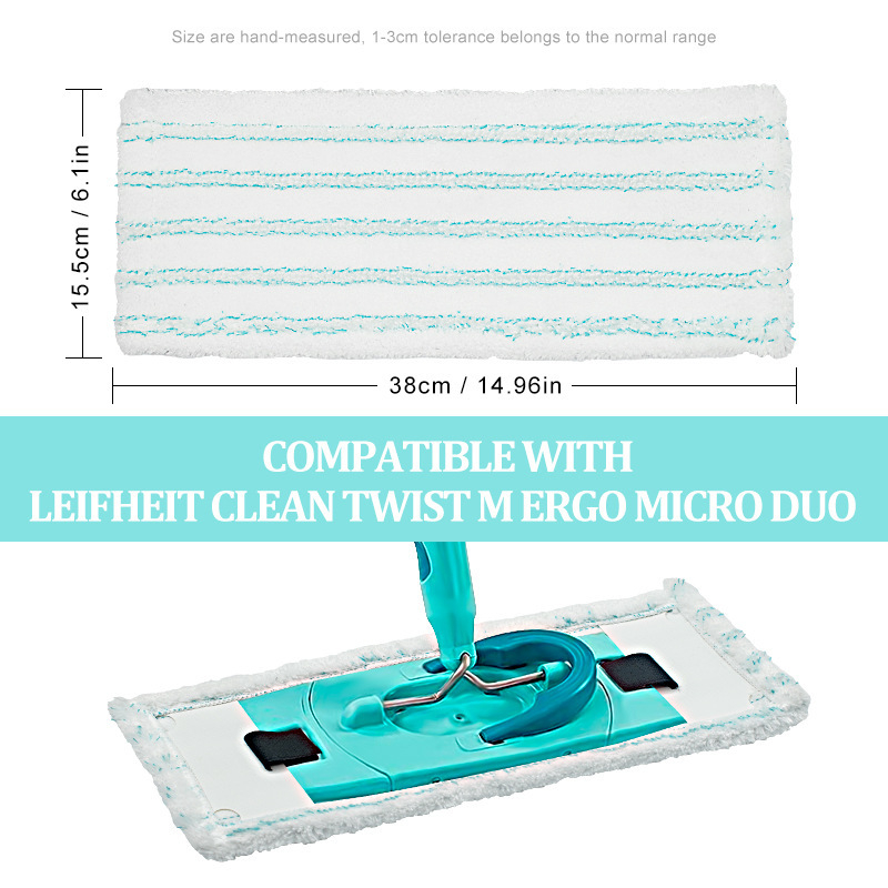 Zamjenski pokrov za krpu mop Leifheit Clean Twist M Ergo