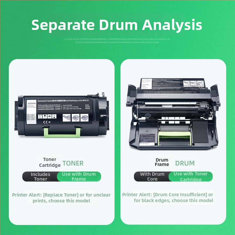 Tonnerska kaseta za Lexmark M5170, XM7170, XM7155, M5155, XM5163 i XM5263