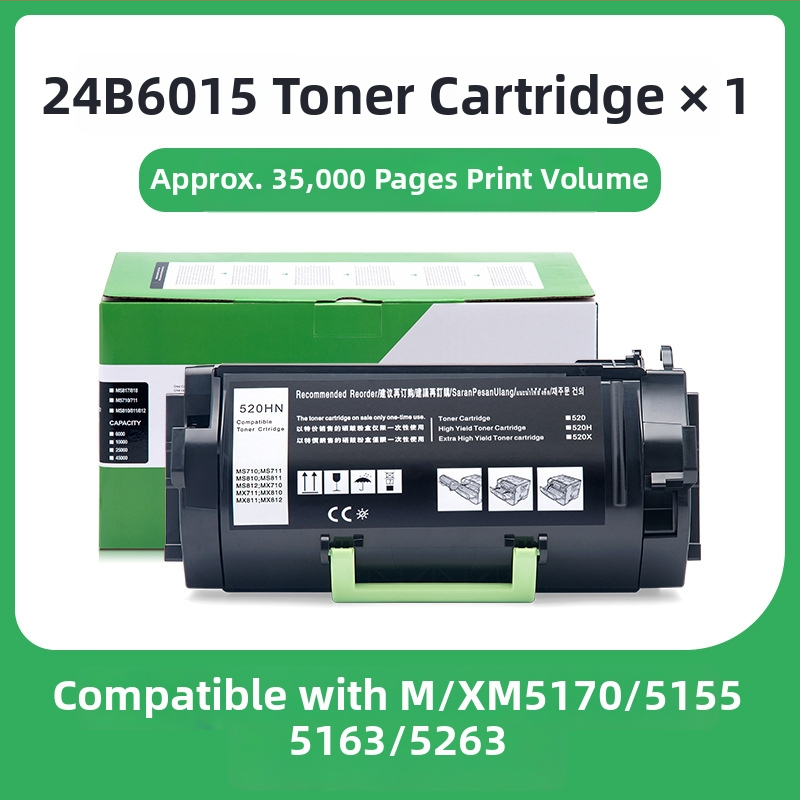 Tonnerska kaseta za Lexmark M5170, XM7170, XM7155, M5155, XM5163 i XM5263