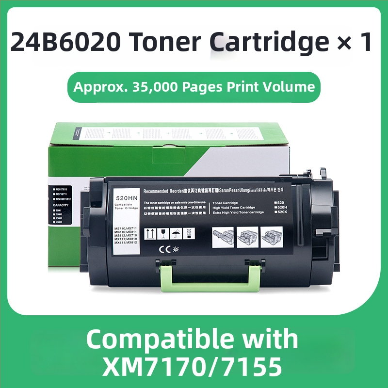 Tonnerska kaseta za Lexmark M5170, XM7170, XM7155, M5155, XM5163 i XM5263