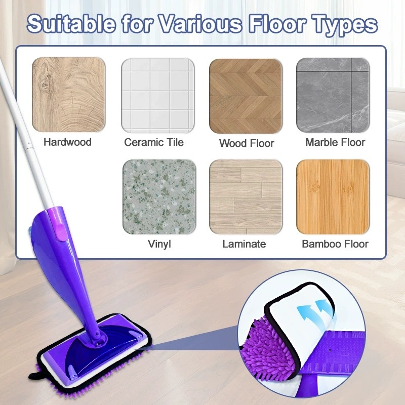 Zamjenska glava za Swiffer WetJet chenille podloge za mop (mokro i suho čišćenje)