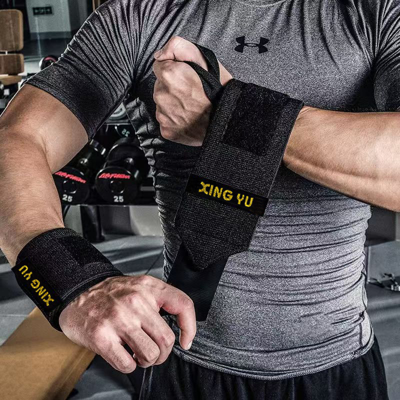 Široka kompresijska traka za zapešće za dizanje utega i fitness