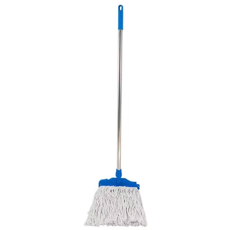 Kućni pamučni mop s klipsom za učvršćivanje, odvojiv i periv, klasičan pamučni mop s glavom od 28 cm