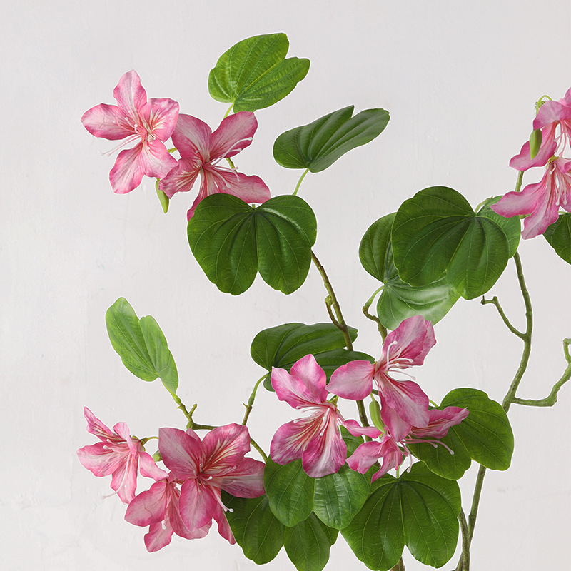Umjetno cvijeće Bauhinia za svadbeni backdrop, izlog i dekoraciju krajolika