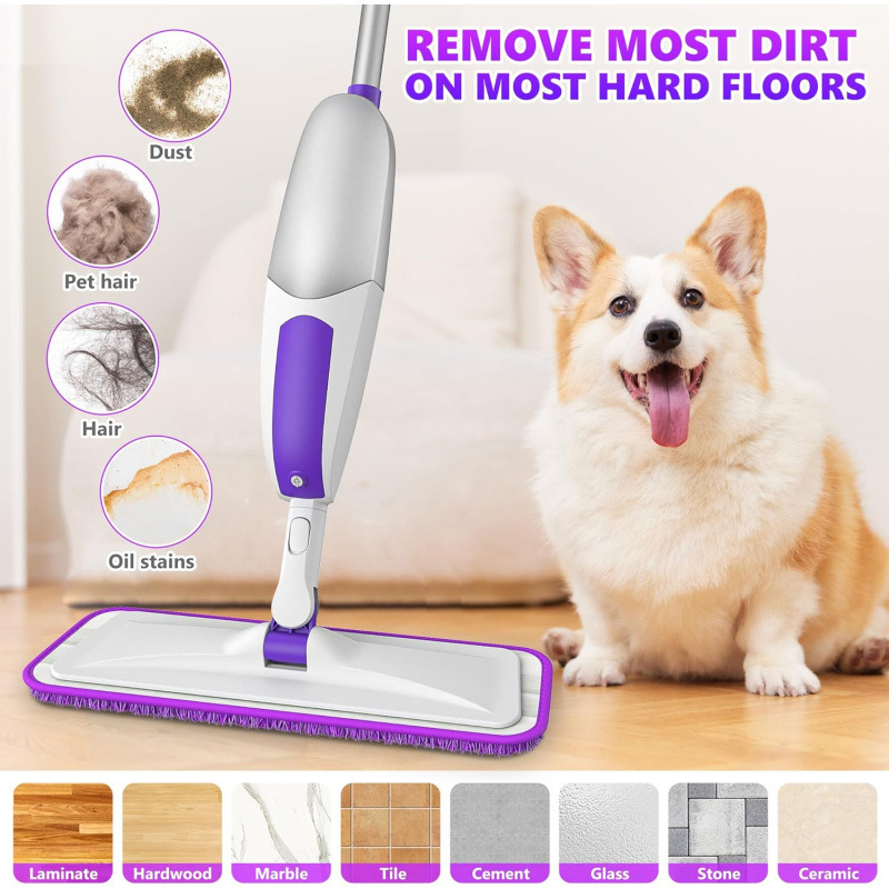 Zamjenska glava od mikrovlakana za Swiffer PowerMop (mokra i suha)