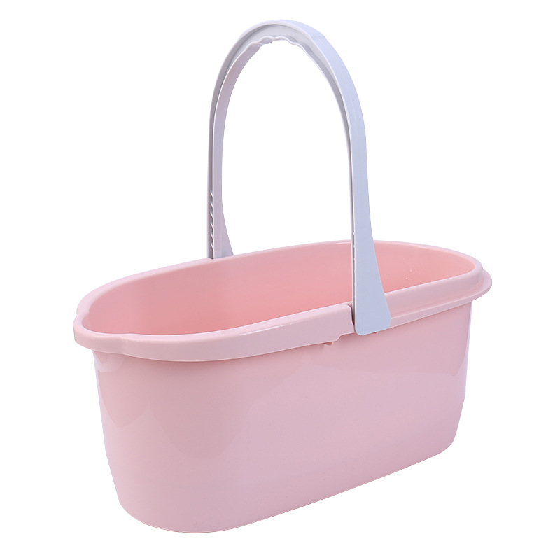 Kanta za mop sa spužvom, za kupaonicu, široko otvorena plastična kanta