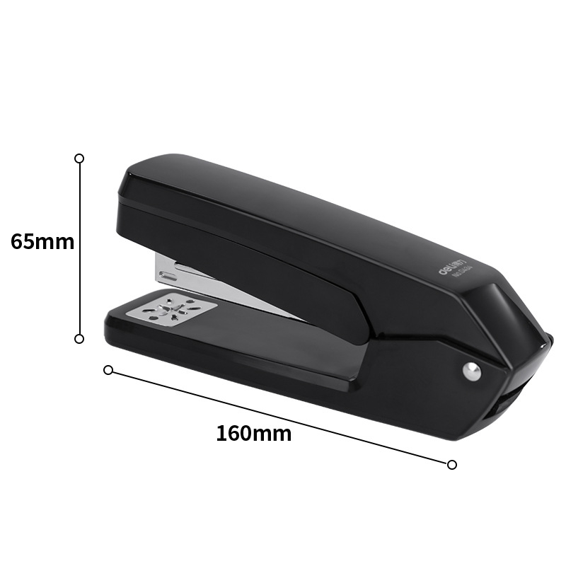 Deli TA304 rotirajući uredski stapler, ergonomska glava, velik kapacitet, kompatibilan s 24/6 spajalice
