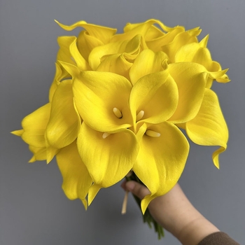 Mini umjetni Calla Lily cvijet s realističnim dojmom, dekorativni buket