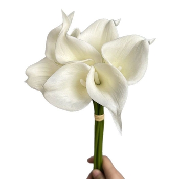 Mini umjetni Calla Lily cvijet s realističnim dojmom, dekorativni buket