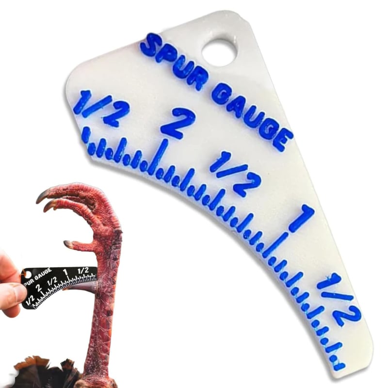 Wild Turkey Spur Gauge — Akrilno mjerno ravnalo