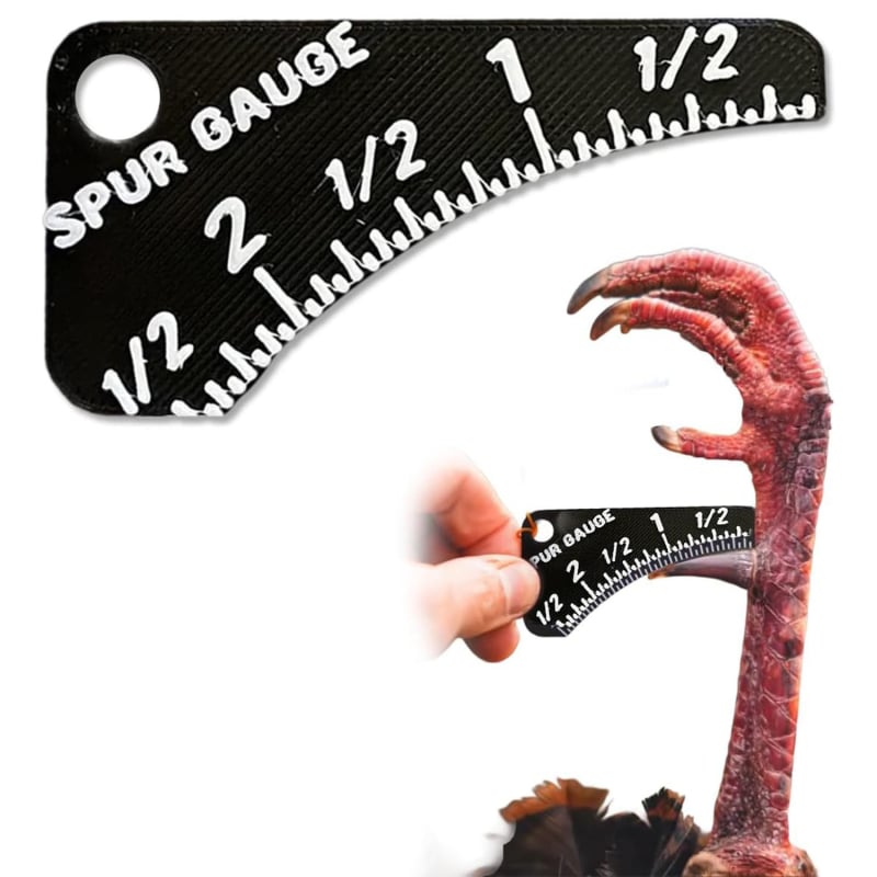 Wild Turkey Spur Gauge — Akrilno mjerno ravnalo