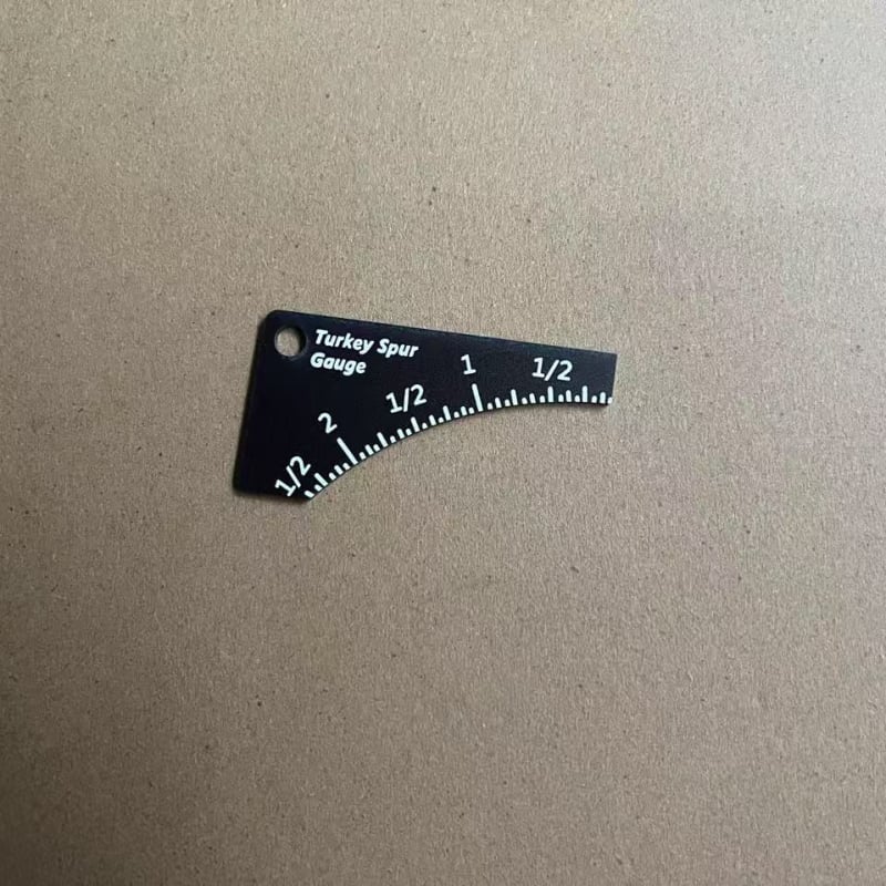 Wild Turkey Spur Gauge — Akrilno mjerno ravnalo