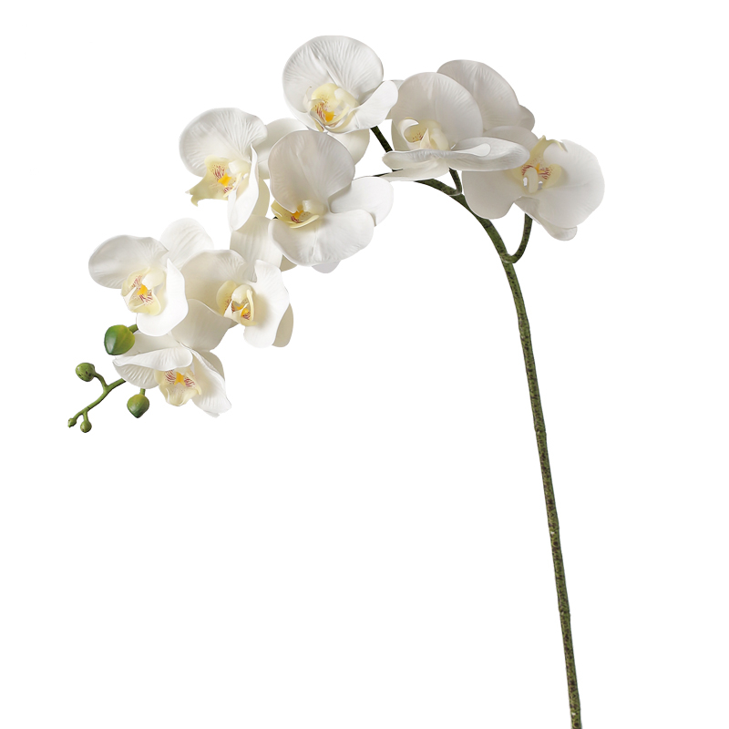 Phalaenopsis umjetni cvjetovi, 9 glav za kućnu dekoraciju i svadbene aranžmane